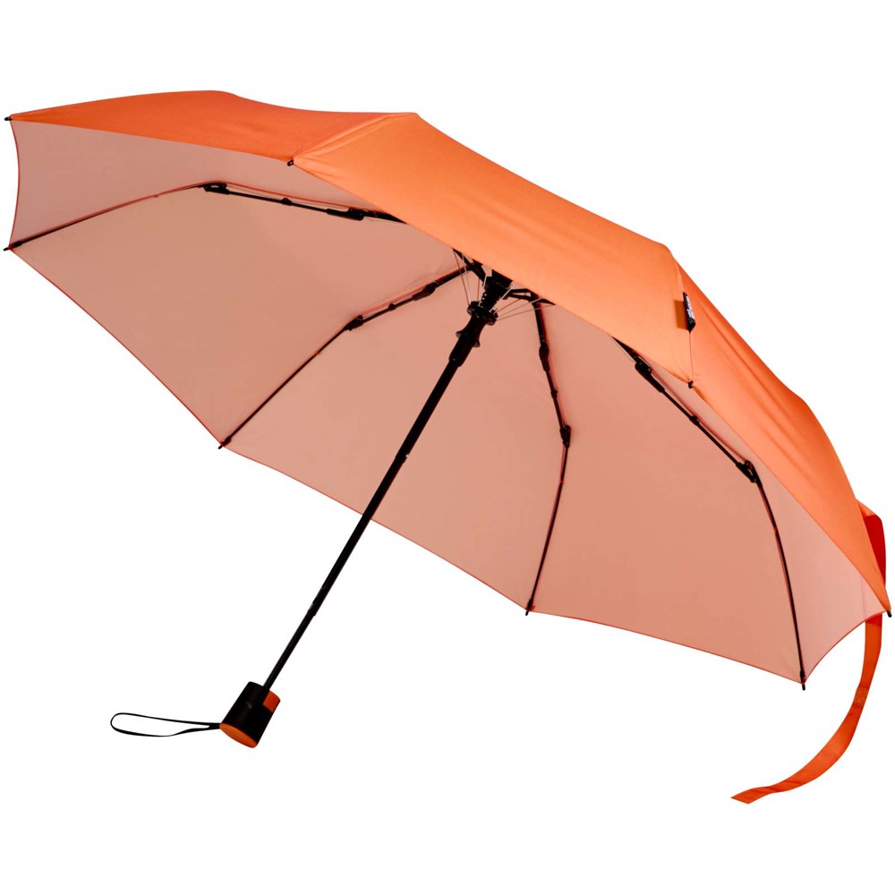 Agnes 21" opvouwbare paraplu met automatische opening van RPET